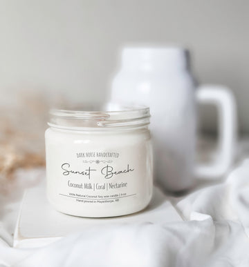 Sunset Beach - Scented Coconut Soy Candle